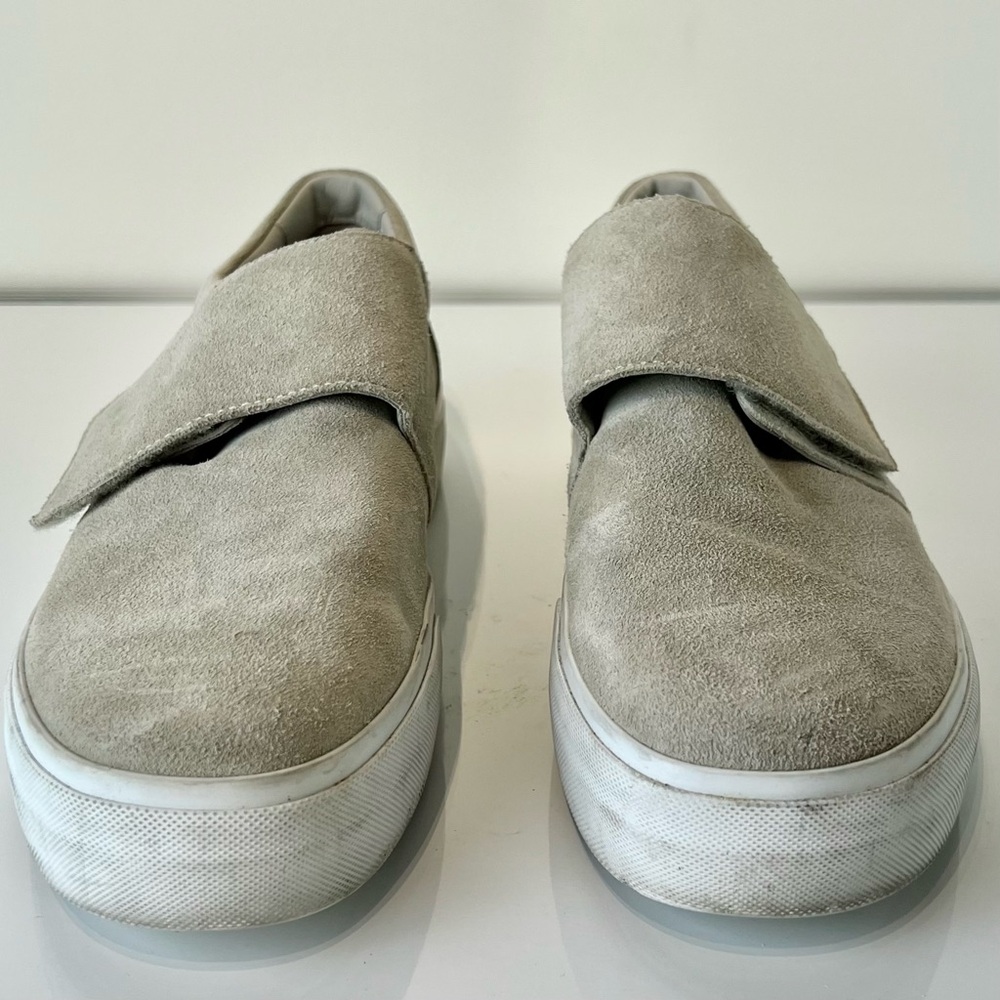 VINCE SUEDE PLATFORM SNEAKERS - Picture 10 of 12